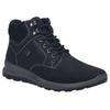 Winterboots JOSEF SEIBEL "Marley 53", Herren, Gr. 43, schwarz, Nubukleder, Veloursleder, casual, Schuhe, Schnürboots, Trekkingschuh in Weite G