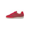 Sneaker HENRY STEVENS "Travis TIS Herrensneaker", Herren, Gr. 44, rot, Leder, casual, Schuhe, Halbschuh Leder handgefertigt, sportlicher Freizeitschuh Herren
