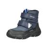 Stiefelette GEOX "Geox Stiefelette Lederimitat/Nylon", Kinder, Gr. 26, blau (navy), Lederimitat, Textil, casual, Schuhe