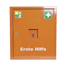 Eurosafe Verbandschrank leer orange Image