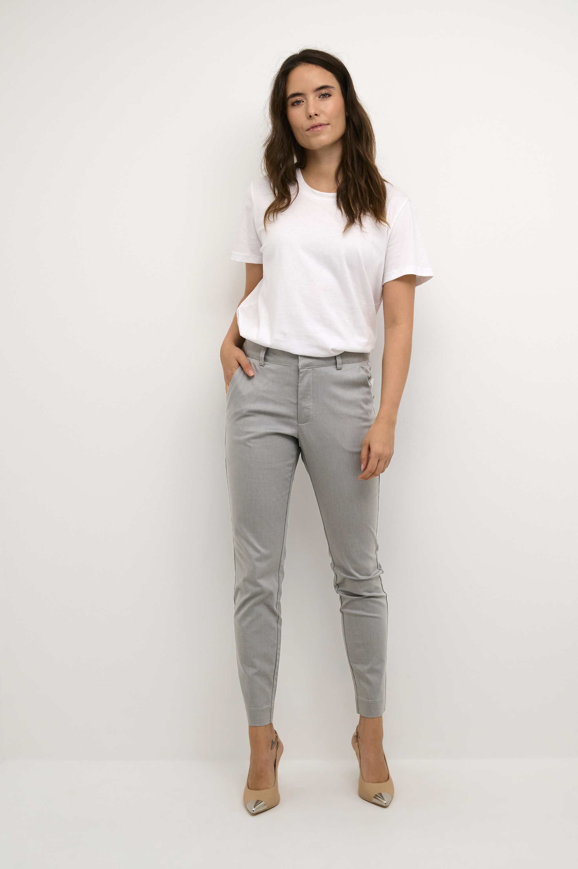 Casual Hose KAlea Regular fit grey