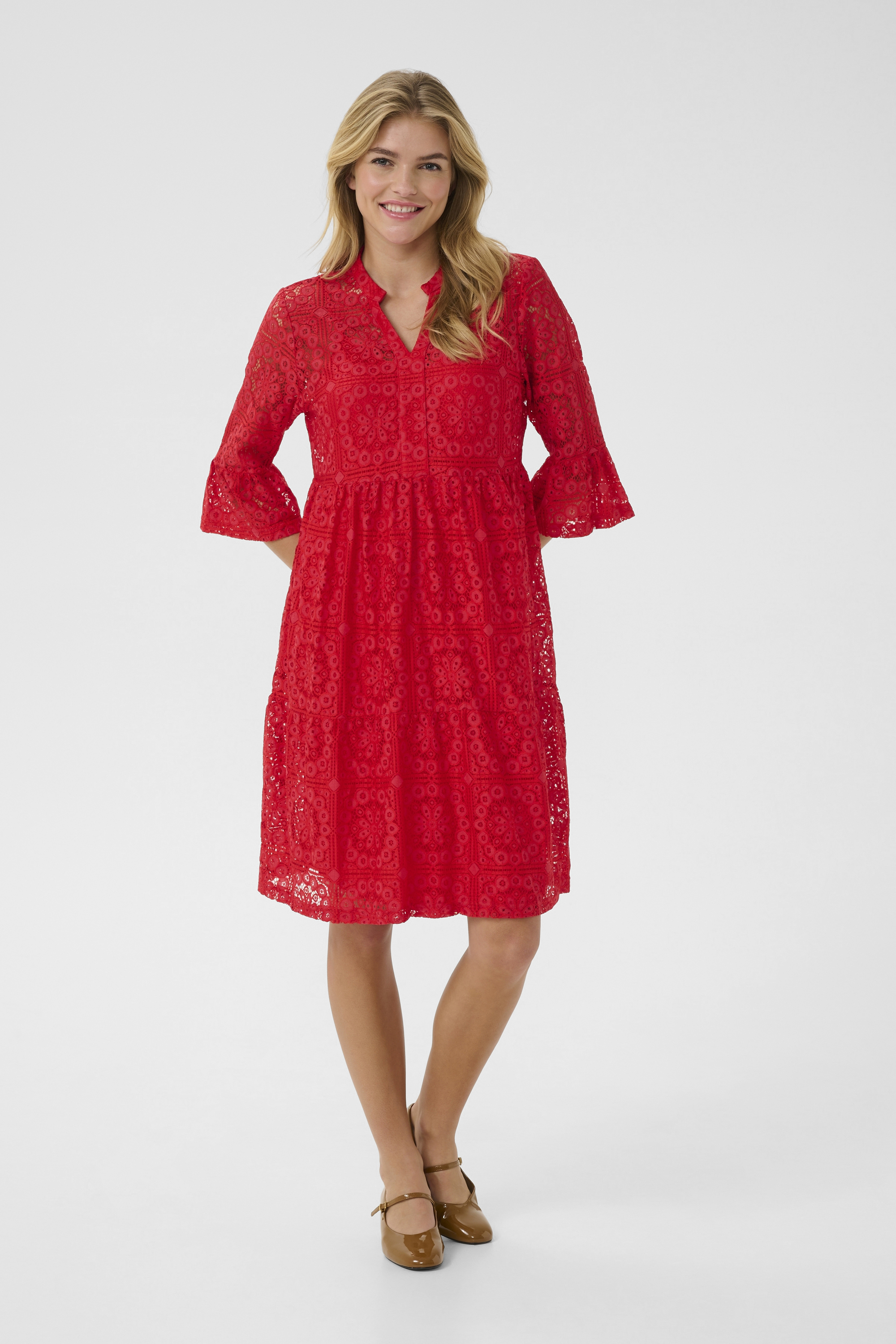 A-Linienkleid Hohe Risiko Rot red EU 36 / UK 8