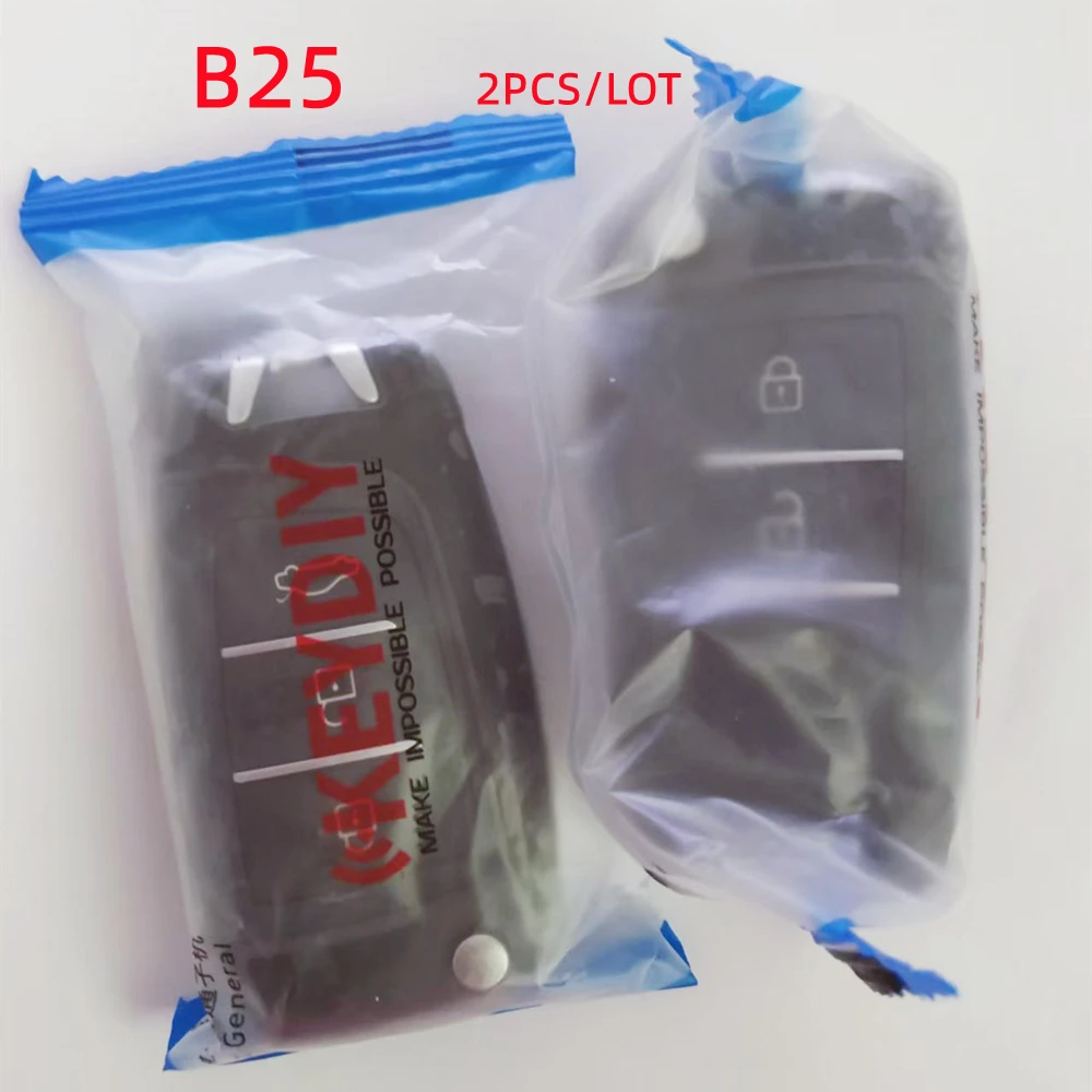 2 TEILE/LOS KEYDIY B25 3 taste fernschlüssel für KD-X2 KD900 KD900 + URG200 Schlüssel Programmierer Fernbedienung B-Serie NB-Serie Image