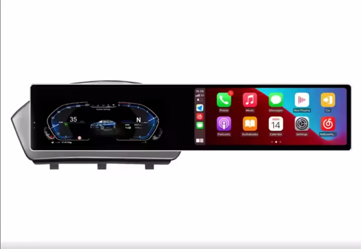 12,3 "+ 15" Lange Bildschirm Für BMW 5er F10 F11 F18 2011-2012 Auto Radio Multimedia Player Drahtlose Carplay Android Auto Stereo Image