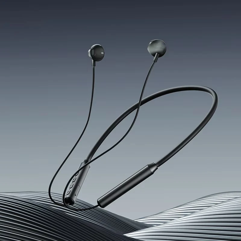 Bluetooth 5,0 Neckband Kopfhörer Drahtlose Kopfhörer HIFI Stereo Sport Neck-hängen TWS Bluetooth Headset mit Mikrofon Ohrhörer Image