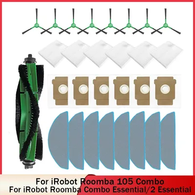 For iRobot Roomba 105 Combo Roomba Combo Essential / 2 Essential / Y0110 / Y0112 / Y0140 Robot Vacuum Cleaner Parts Replacement