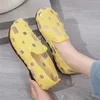 Frauen Mesh Flache Mit Flachem Boden Ausgehöhlte Tuch Schuhe Sommer Atmungs Große Größe Einzelnen Schuhe Casual Schuhe Frauen Womenshoes