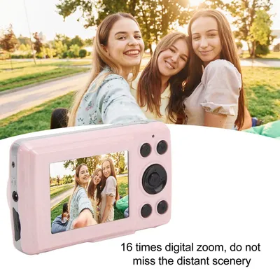 2.4 In Portable Camera 16X Digital Zoom 1080P 16MP Auto Focus Digital Camera for Photography Video