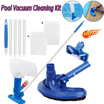 Pool Vacuum Cleaning Kit Brush Hot Spring Vacuum Cleaner Pool Clean Bottoms Net For Pool Filter Skimmer Pools Products Tool