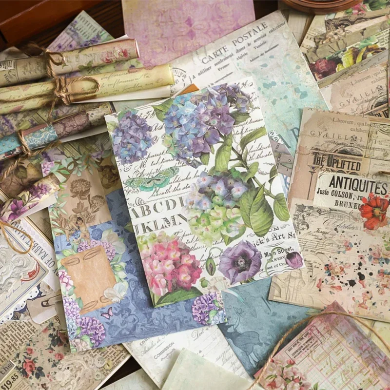 4 stil 100 Teile/beutel Schönheit Alte Testament Serie Vintage Material Papier Kreative Dekoration DIY Handbuch Sammelalbum Foto Image