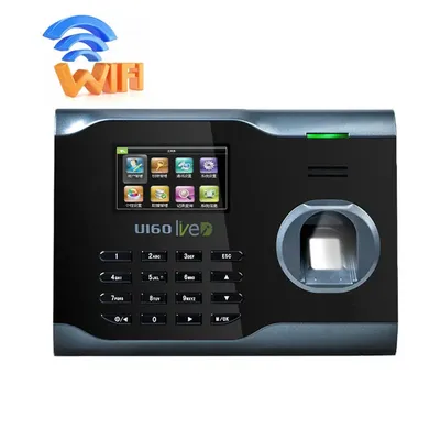 Built In WIFI U160 Biometric Fingerprint Time Attendance Fingerprint Recognition Device Free SDK Software