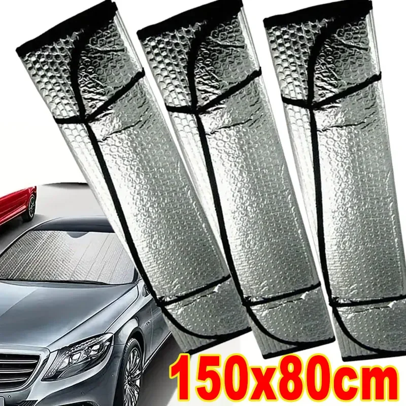 Parasole per auto protezione UV pieghevole anteriore posteriore tenda parasole protezione solare parabrezza visiera copertura parabrezza auto parasole