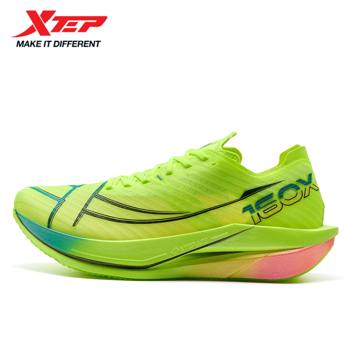 Xtep 160X 6.0 Scarpe da corsa per uomo Estate Multi-scena Piastra in carbonio Scarpe da corsa Scarpe sportive da corsa traspiranti 976419110088