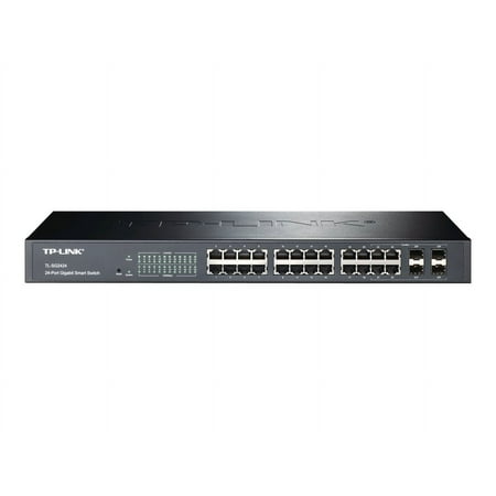 TP-Link Network T1600G-28TS 24-Port Pure-Gigabit Smart Switch with 4xCombo SFP Retail