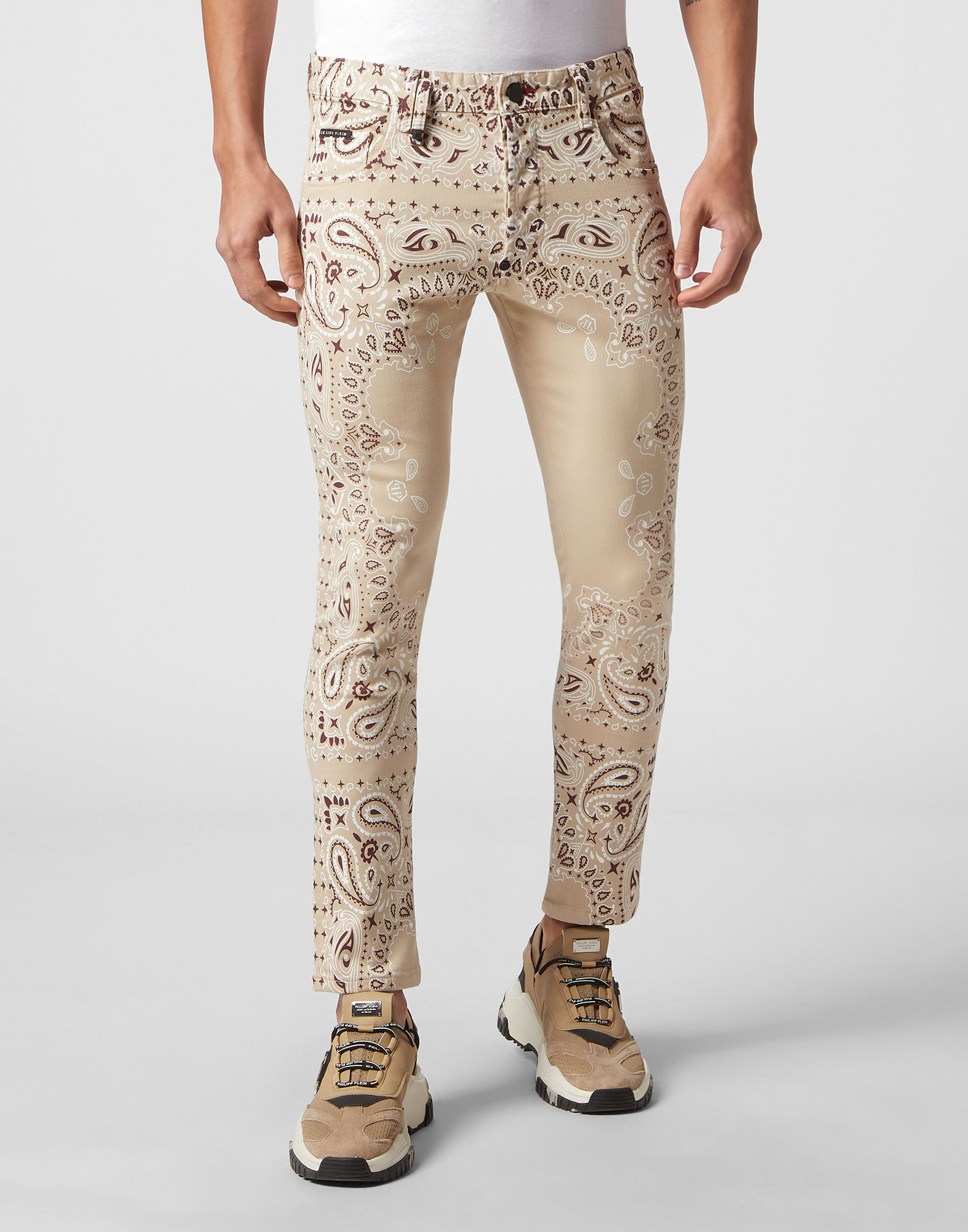 Jeans Skinny Fit Paisley 32 (Größe)