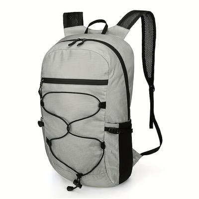 Ultra-Lightweight Foldable Backpack - Portable Adjustable Strap Zipper Closure Durable Polyester Lining Ideal for Hiking Cycling Commuting and Fitness Commuting Backpack Adjustable Strap Bag