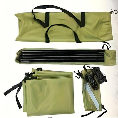 A Set Of Outdoor Camping Tents with Side Sunshades Suitable for Suvs Available in Fourcolors with Uv Protection Function Perfect As Holiday Gifts