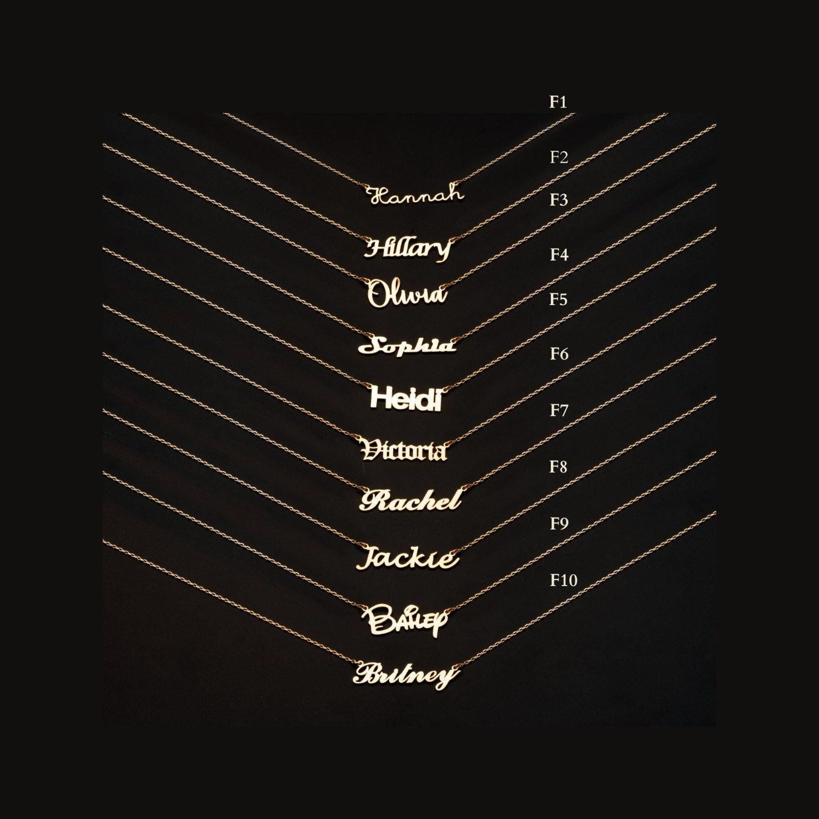 Collana con nome personalizzato, collana con nome in argento, collana con nome personalizzato, collana con nome minimalista, collana con nome delicato