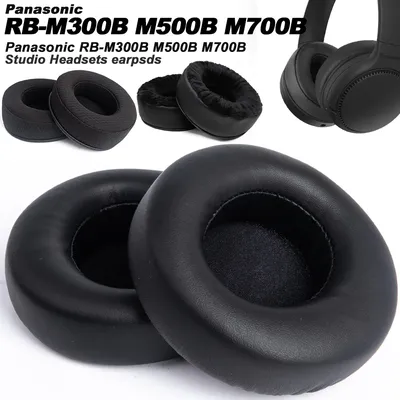 Kopfhörerpolster für Panasonic RB-M300B M500B M700B Ersatz-Ohrpolster Kopfhörer Mesh-Tuch Memory Covers Schwamm Soft Protein Image