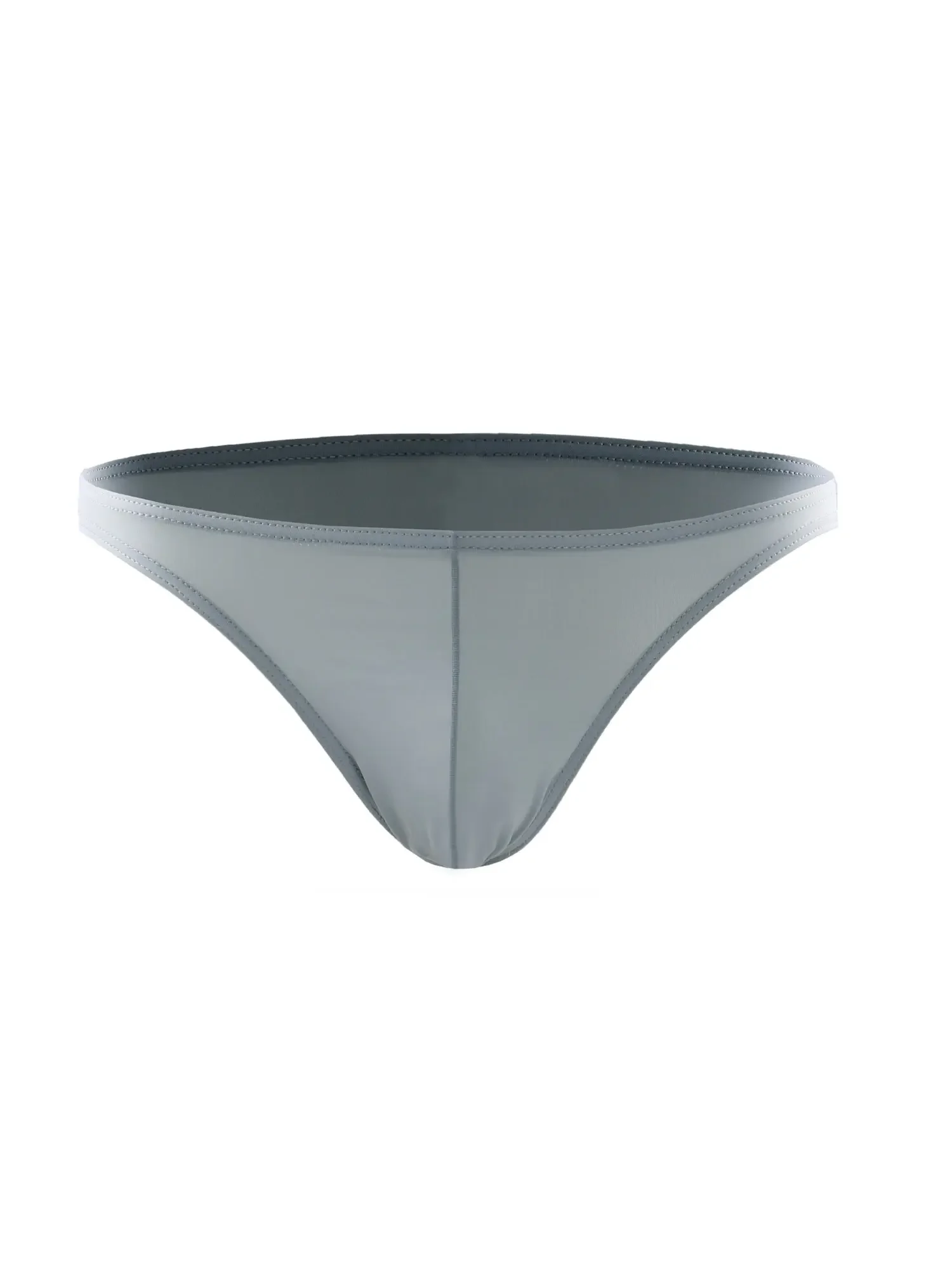 3PC Sommer schmale Kante Männer Sport atmungsaktive Eis Seide Unterwäsche dünne sexy niedrige Taille enge nahtlose Slips Image