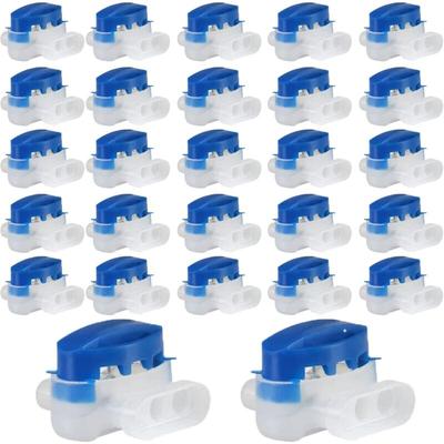 Memkey - 40 Stück Roboter-Rasenmäher-Kabelstecker, gefüllt mit Original-Harzgel, wasserdichte