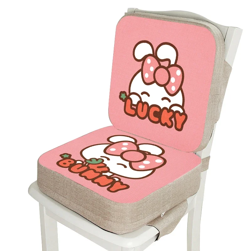 Kinder Sitzerhöhung Kissen Tragbare Baby Sitzkissen Erhöhte Esszimmer Stuhl Pad Kleinkinder Hochstuhl Kinder Sitz Erhöhte Pads Image