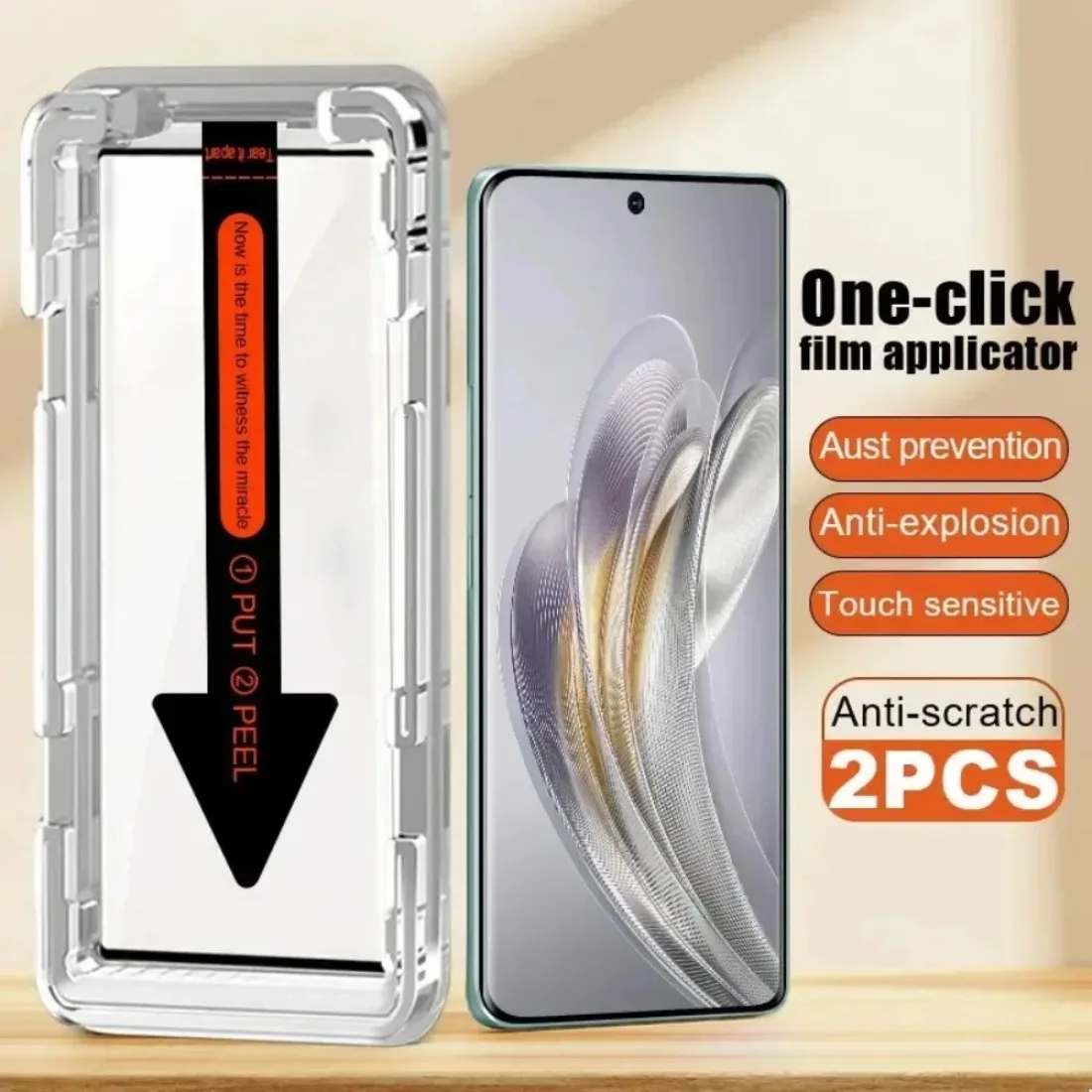 2 pièces Film de protection à couverture complète pour Honor 400 300 200 100 Ultra 90 80 70 60 50Pro + protecteur d'écran en verre trempé Smartphone