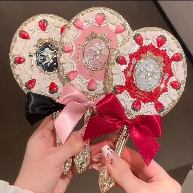 Flower Knows Mirror Moonlight Mermaid Collection Handspiegel Limited Weiß Blau Rosa Schokoladenfee Spiegel