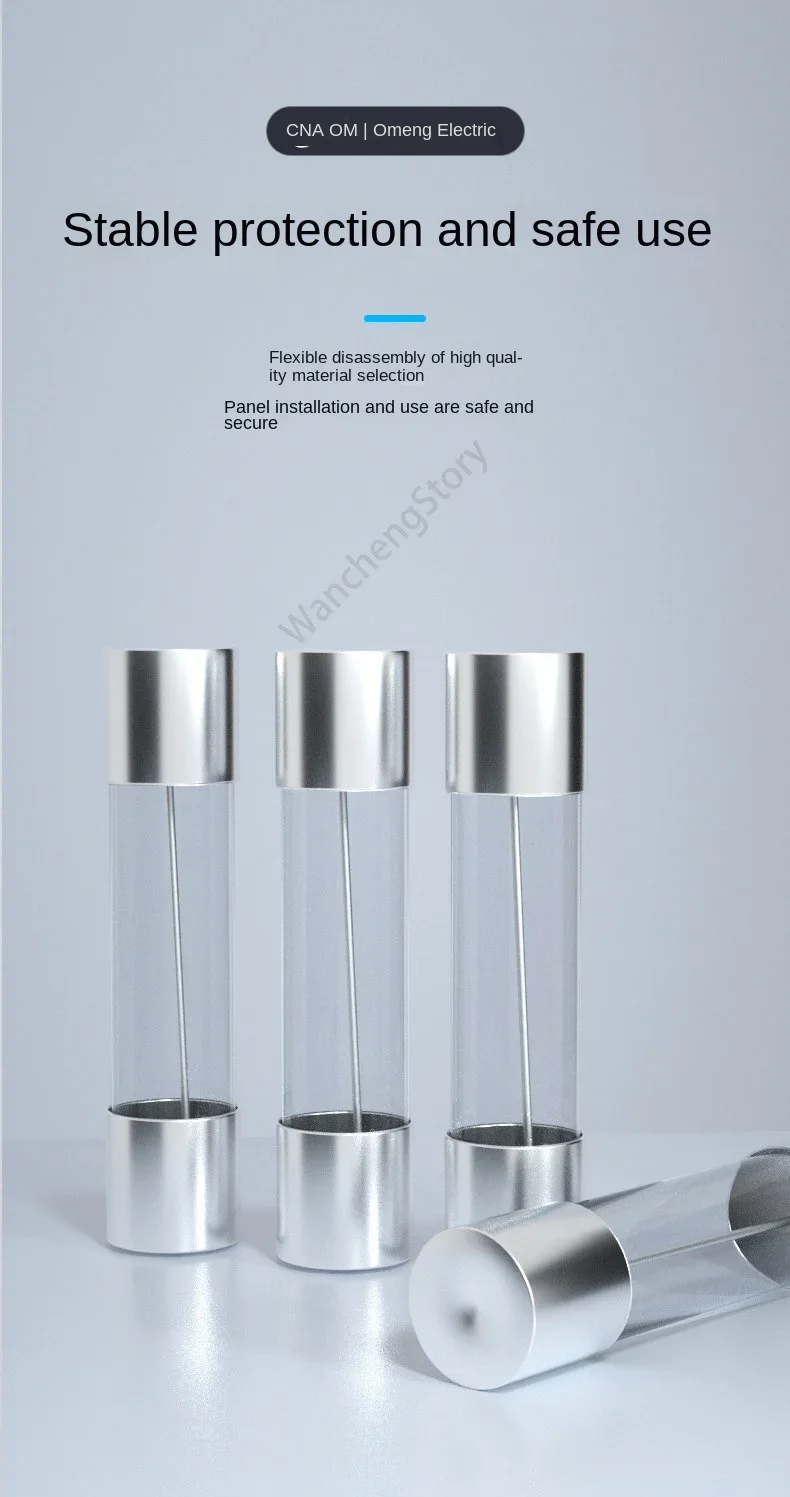 5*20mm 6*30mm glass fuse fast blow 250v ，10A 15A 20A 1A 2A 0.5A 3.15A 5A 6.3A fast blow Image