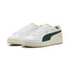 Sneaker PUMA "Court Classico Sneakers Erwachsene", Gr. 47, weiß grün terrain canvas beige, Obermaterial: Synthetik, Textil; Futter: Textil; Innensohle: Textil; Laufsohle: Gummi, Schuhe