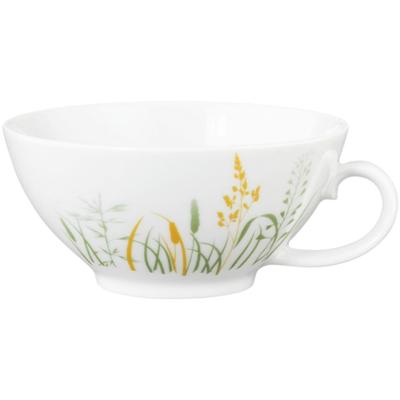 Tasse SELTMANN WEIDEN "Liberty - Meadow Grasses green", weiß, grün, curry, B:8,90cm H:4,30cm Ø:10,20cm, Porzellan, Trinkgefäße, Teeobertasse klein 0,14 l Image