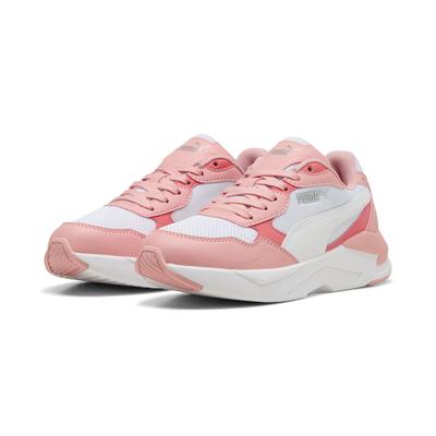 Sneaker PUMA "X-Ray Speed Lite Sneakers Jugendliche", Kinder, Gr. 36, weiß pink fruit peach frost rot, Obermaterial: Synthetik, Textil; Futter: Textil; Innensohle: Textil; Laufsohle: Synthetik, Gummi, Schuhe Image