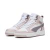 Sneaker PUMA "Rebound Sneakers Erwachsene", Gr. 40, mauve mist plum jam weiß pink lila, Obermaterial: Synthetik; Futter: Textil; Innensohle: Keine Angabe, Textil; Laufsohle: Gummi, Schuhe
