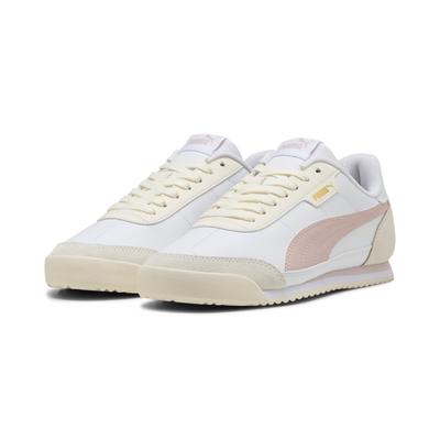 Sneaker PUMA "PUMA Turino II OG Sneakers Erwachsene", Gr. 42, weiß mauve mist frosted ivory pink, Obermaterial: Synthetik, Leder; Futter: Textil; Innensohle: Synthetik; Laufsohle: Gummi, Schuhe Image