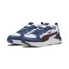 Sneaker PUMA "X-Ray 3 Sneakers Erwachsene", Gr. 48, weiß ruby shimmer persian blau rot, Obermaterial: Synthetik, Textil; Futter: Textil; Innensohle: Textil; Laufsohle: Synthetik, Gummi, Schuhe