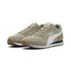 Sneaker PUMA "ST MILER Sneakers Erwachsene", Gr. 46, lux army weiß gum grün beige, Obermaterial: Synthetik, Kuhleder, Textil; Futter: Textil; Innensohle: Textil; Laufsohle: Gummi, Schuhe