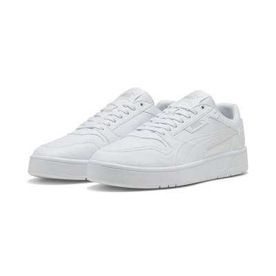 Sneaker PUMA "Court Classic Street Sneakers Erwachsene", Gr. 40.5, weiß (weiß cool light gray), Obermaterial: Synthetik; Futter: Synthetik, Textil; Innensohle: Textil; Laufsohle: Gummi, Schuhe Image