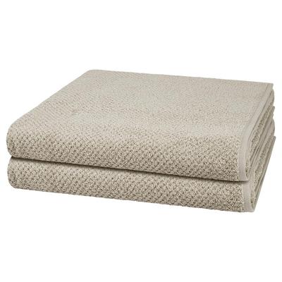 Cawö Pure 2er Set Duschtuch Kreide Grau Image