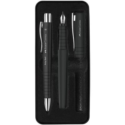 Faber-Castell (Schule) 2-tlg. Schreibset »Poly Ball Pen« schwarz Image