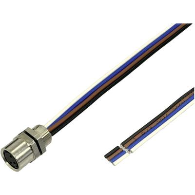 Bkl Electronic - 2701008 Sensor/Aktor Einbaubuchse M8 0.2 m Polzahl Sensoren: 4.5 1 St. Image