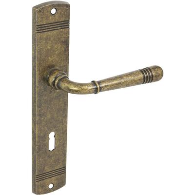 Türgriff loft M75 BB-Buntbart 72 Drückergarnitur für Zimmertüren Langschild-Garnitur Türdrücker-Set Image