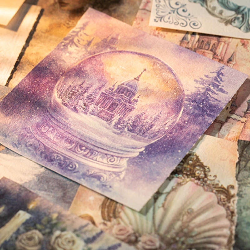 Mr Paper, 84 Blatt/Beutel, leichtes Fantasy-Sammlerpapier, Sourcebook, Tagebuch, Notizbuch, Acess Ogrod Image