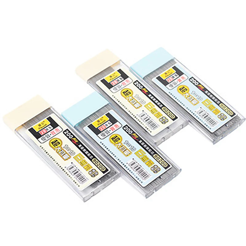 200 Stück 0,5/0,7 mm Druckbleistiftminen 2B Bleistiftstange Automatische Bleistiftkern-Nachfüllung Büro Schule Kunst Skizze Zeichenzubehör Image