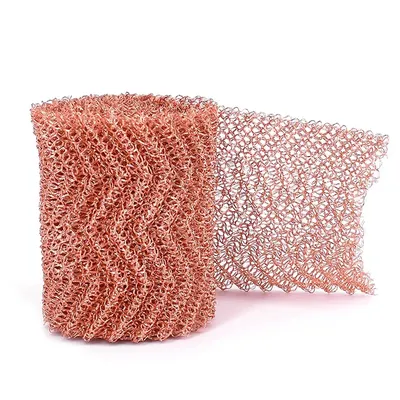 Beer Brewing-4 Wires Pure Copper Mesh Woven Filters Sanitary Food Grade for Distillation Moonshine Home Brew Beer 1.5M