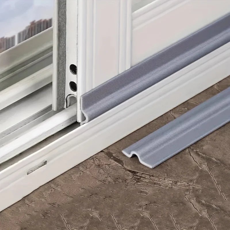 Fenster-Lücken-Dichtungsstreifen, selbstklebendes Tür- und Fenster-Wetterschutz-Abisolieren, Fenster-Draftstopper, schalldichter Dichtungsstreifen für Fenster