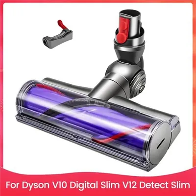 【Berserk】Brush Head For Dyson Dyson V10 Digital Slim V12 Detect Slim Vaccum Cleaner Floor Brush Head Replacement Parts Image