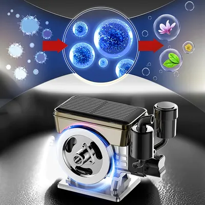 Air Freshener Simulated Engine Solar Automatic Rotation Diffuser Cologne Osmanthus Profound Gardenia Car Purifier Aromatherapy