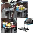 Supporto universale per laptop per auto Portabevande Seggiolino auto Scrivania per computer Supporto per notebook da viaggio per auto Vassoio per alimenti Scrivania per riporre automaticamente