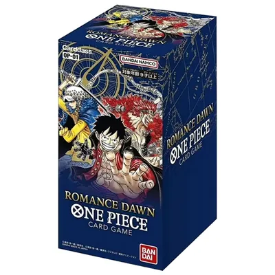 BANDAI One Piece TCG Romance Dawn Card Game OP-01 Japanese Edition Collection Card Child Toy FAST SHIPPING Image