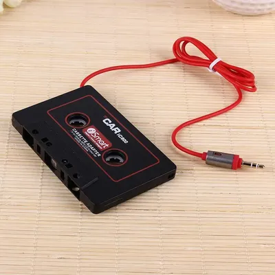3.5mm Jack Plug Cassette Mp3 Player Converter Car Cassette Player Car Stereo Cassette Tape Adapter for iPhone MP3 AUX Cable